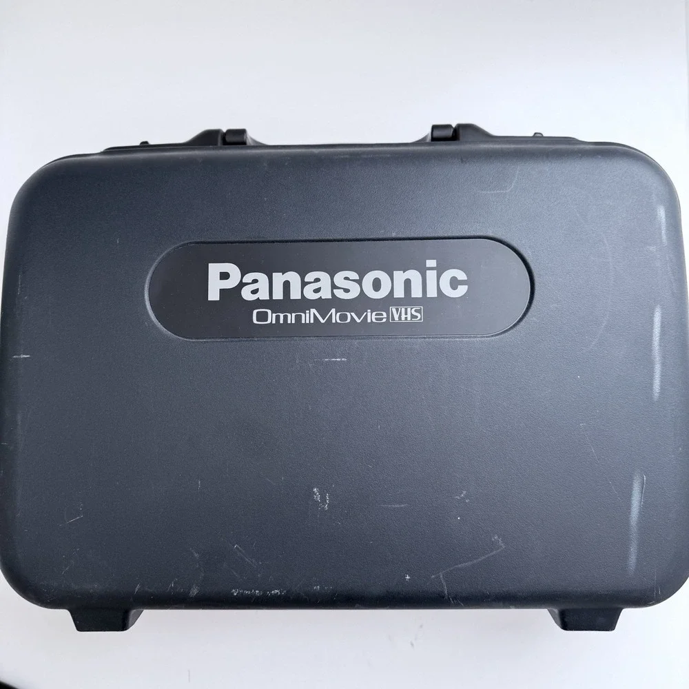 Vintage Panasonic OmniMovie PV-760-A VHS Camcorder POWERS ON